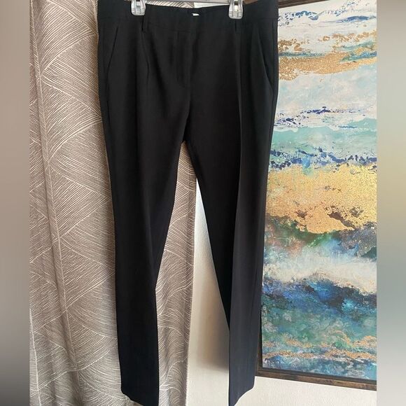PRADA black women's dress pants size 44 made in Italy - Picture 1 of 16